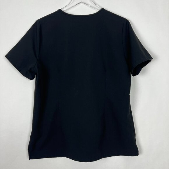 Figs Scrub Top Casma Three-Pocket Women's Large Black Medical Nursing Healthcare - Picture 13 of 15